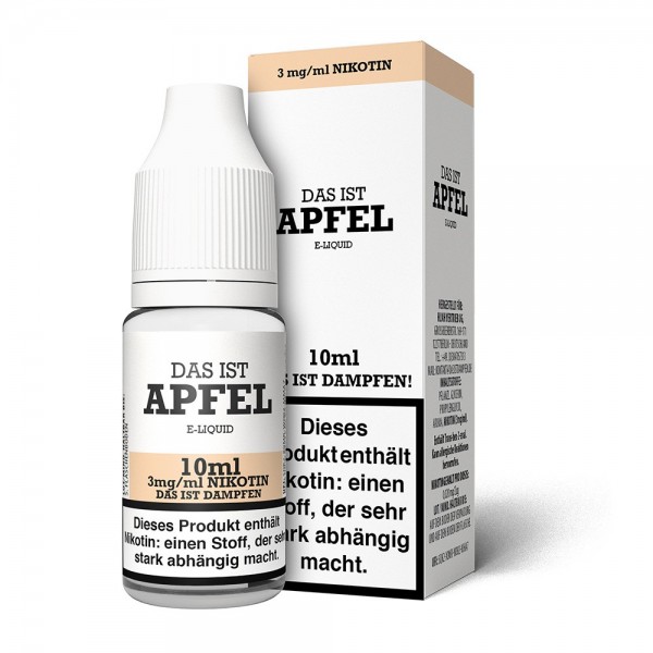 Apfel - Das ist Dampfen E-Liquid