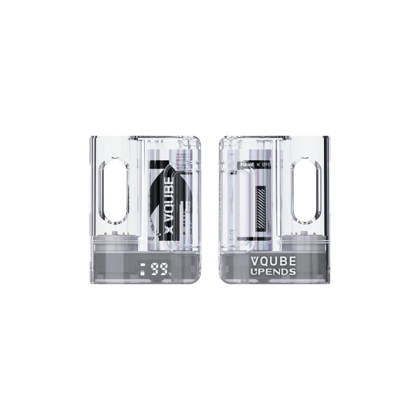 Akku Pod Gerät Silver Gray - Vqube Upends 2ml