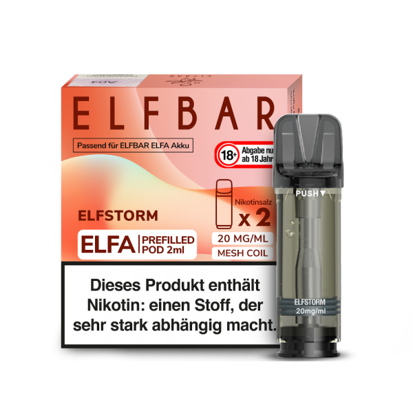 Elfstorm - ELF BAR ELFA POD 20mg (2x)