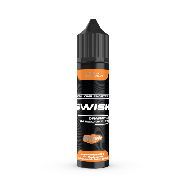 Orange & Passionfruit - Swish E-Liquid Shortfill 40ml