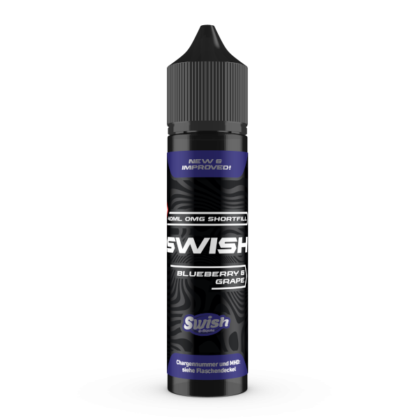 Blueberry & Grape - Swish E-Liquid Shortfill 40ml