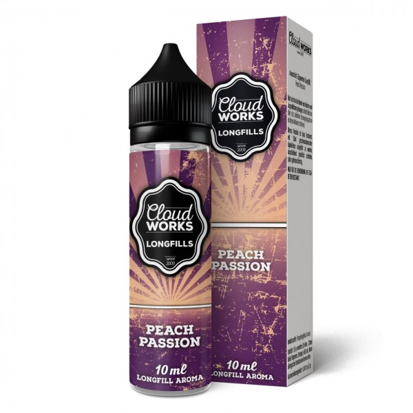 Peach Passion - Cloudworks Overdosed 10ml Longfill Aroma