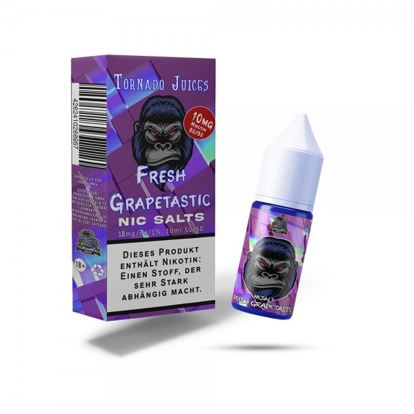 Fresh Grapetastic Overdosed - Tornado Juices Nikotinsalz 10mg