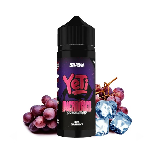 Red Grape Ice - Yeti Overdosed Aroma 10ml